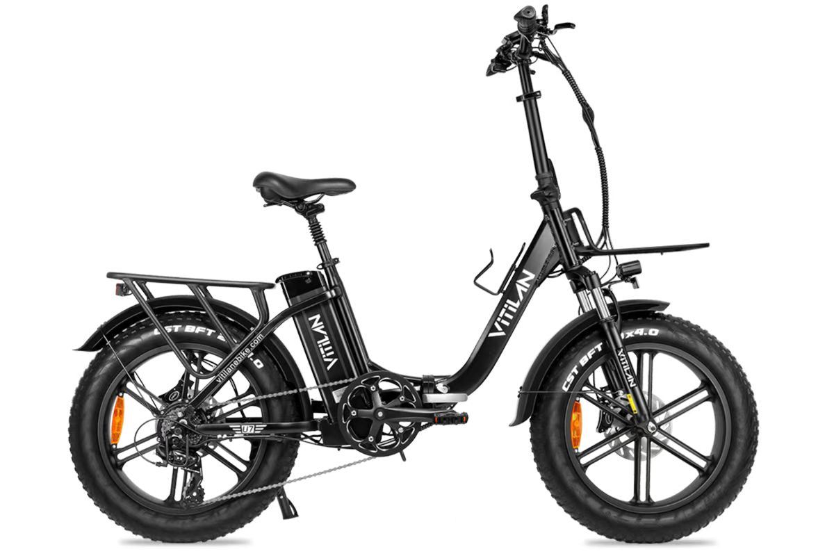 U7 Step-thru Foldable Fat Tire Electric Bike
