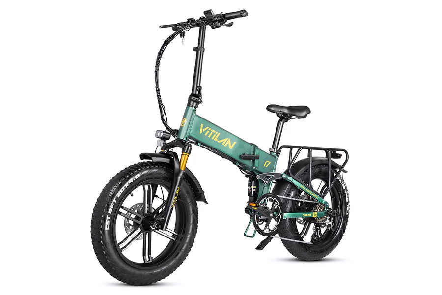 I7Pro Folding Full Suspension Electric Bike