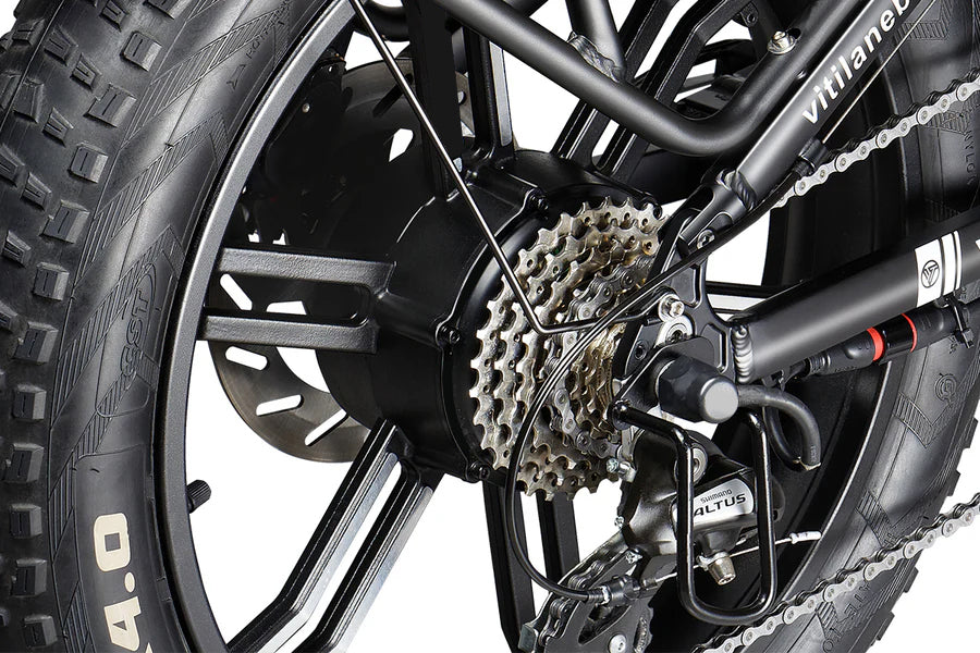 I7Pro Folding Full Suspension Electric Bike