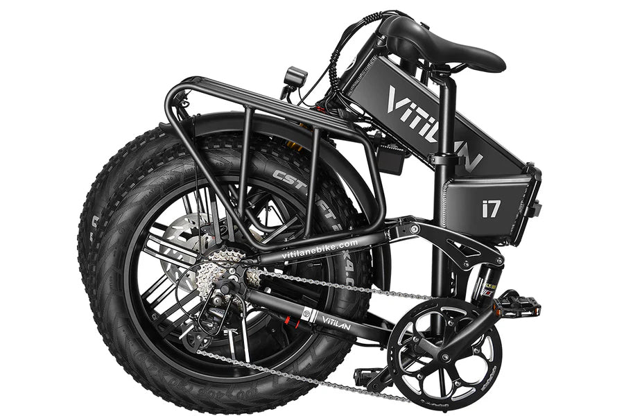 I7Pro Folding Full Suspension Electric Bike