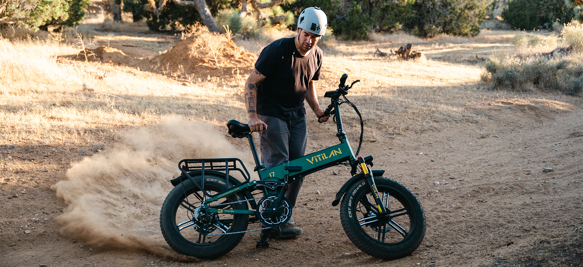 Vitilan I7 Pro all-terrain ebike banner
