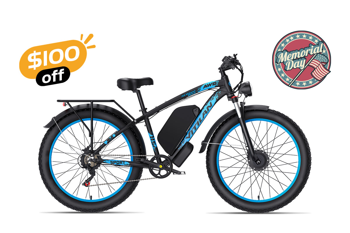 Vitilan H5 Dual Motor Fat Tire Electric Bike