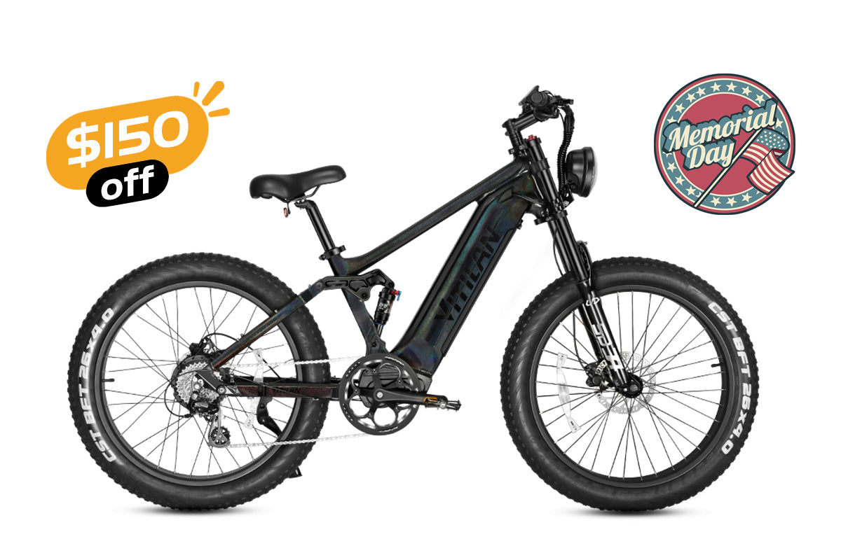 T7PRO Full Suspension Mountain E-bike