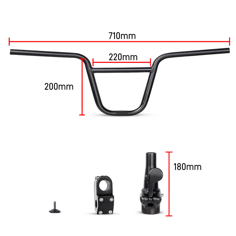 Bmx wife ステム BMX Stem for I7PRO Folding Ebikes