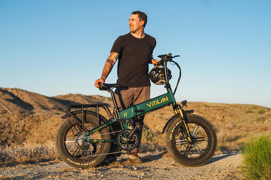 I7Pro Folding Full Suspension Electric Bike