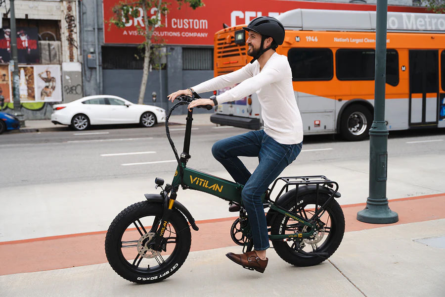 I7Pro Folding Full Suspension Electric Bike