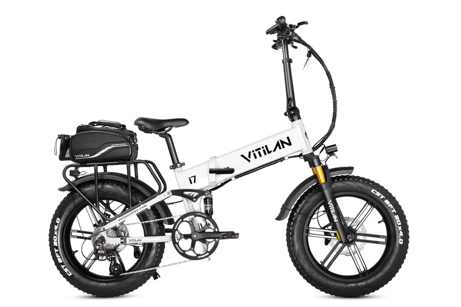 I7Pro Folding Full Suspension Electric Bike