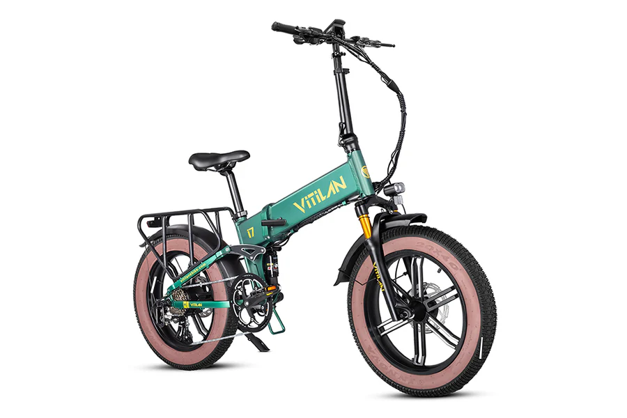 I7Pro Folding Full Suspension Electric Bike