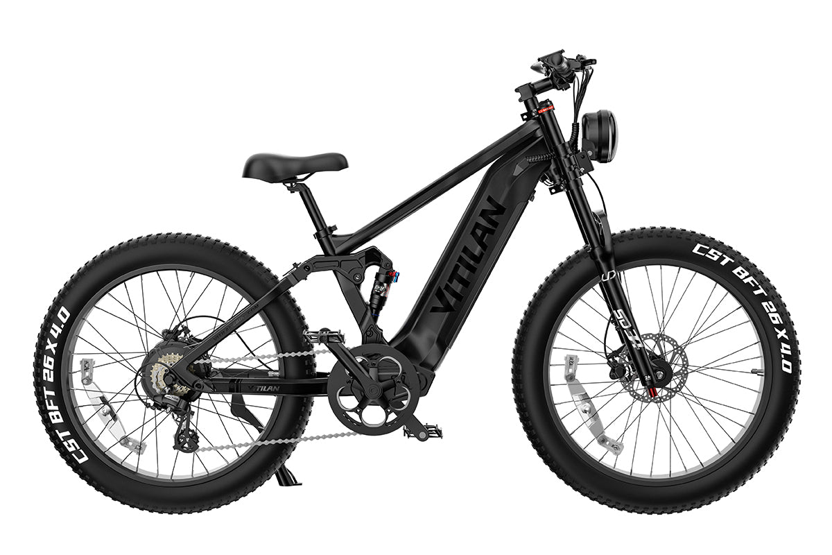 e bike fully 700 wh T7 Full Suspension Mountain Electric Bike