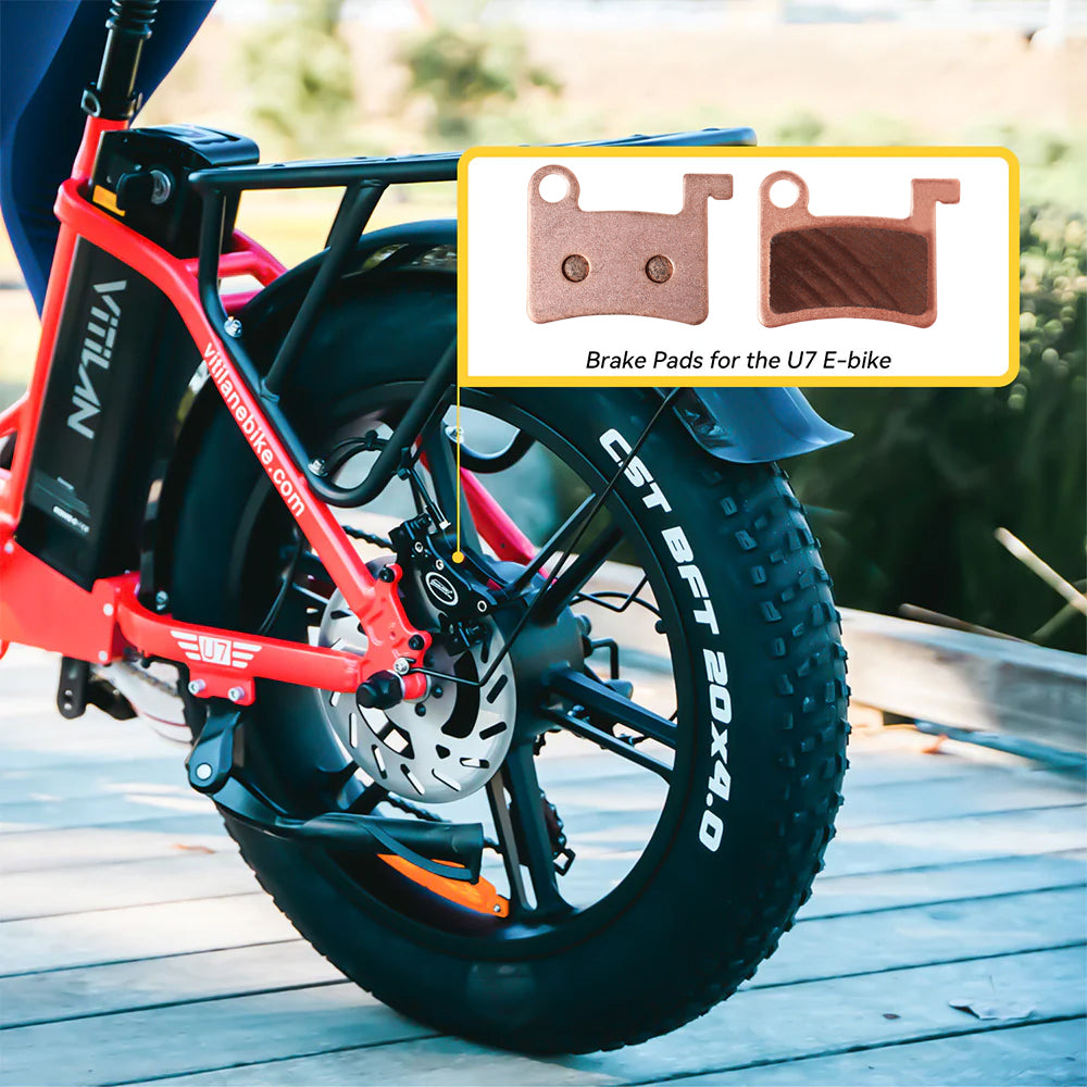 Sintered Ceramic Disc Brake Pads for U7 & I7 Pro E-Bike