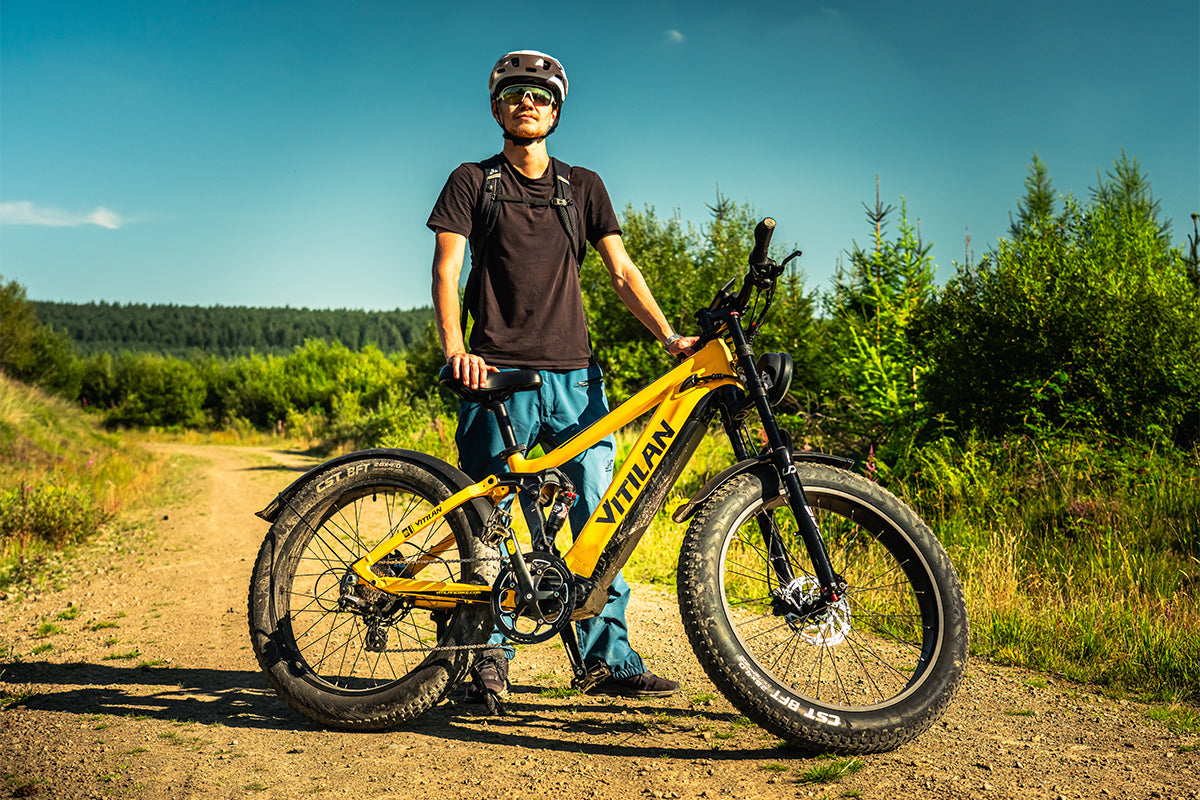 T7PRO Full Suspension Mountain E-bike