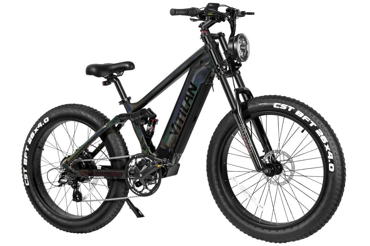 T7PRO Full Suspension Mountain E-bike