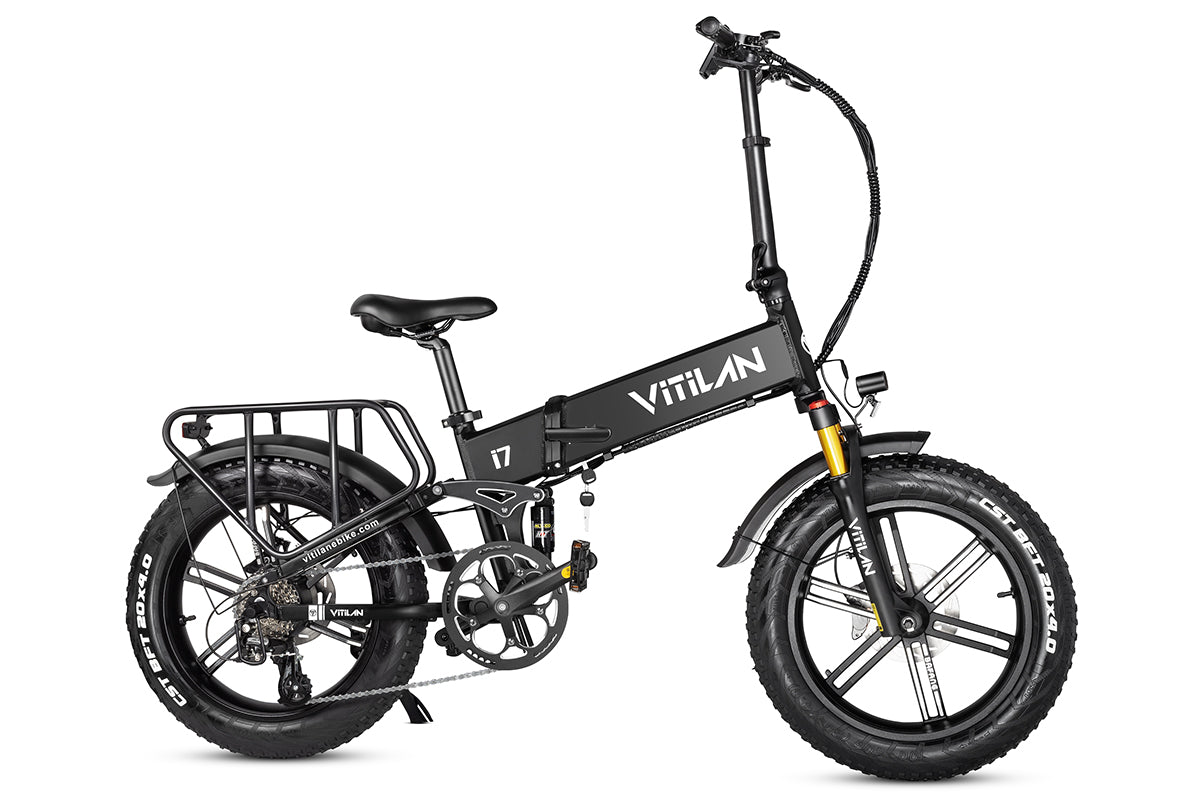 I7 Pro All-Terrain Folding Electric Bike Vitilan Ebike