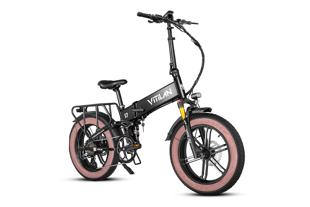 I7 Pro All-Terrain Folding Electric Bike Vitilan Ebike