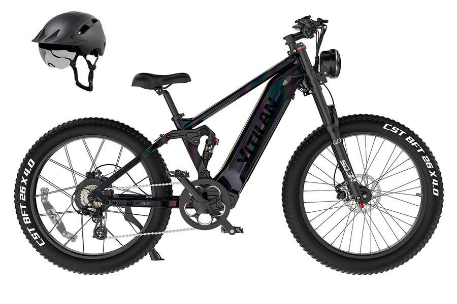 T7PRO Full Suspension Mountain E-bike