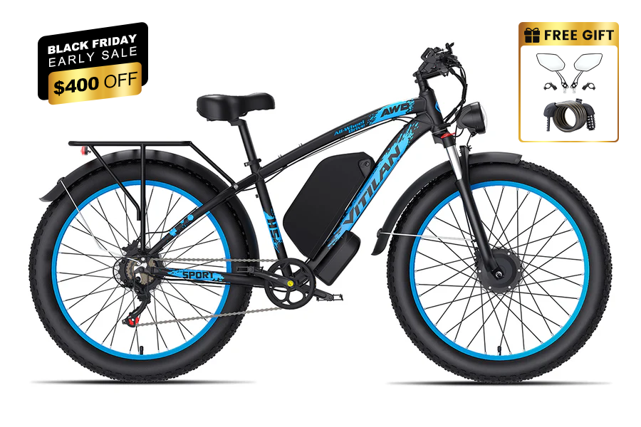 Vitilan H5 Dual Motor Fat Tire Electric Bike