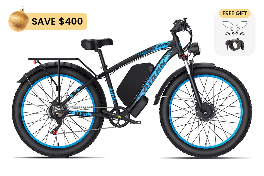 Vitilan H5 Dual Motor Fat Tire Electric Bike