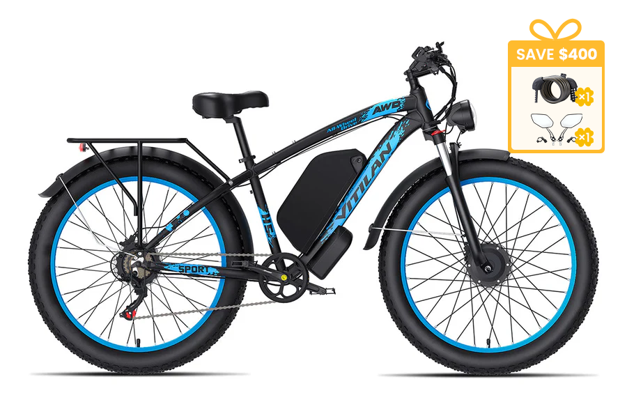 Vitilan H5 Dual Motor Fat Tire Electric Bike