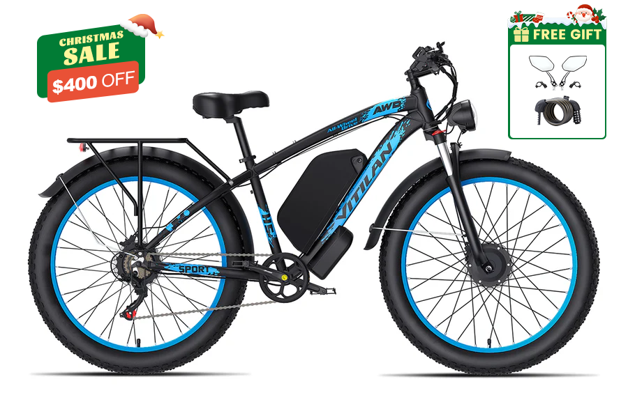Vitilan H5 Dual Motor Fat Tire Electric Bike