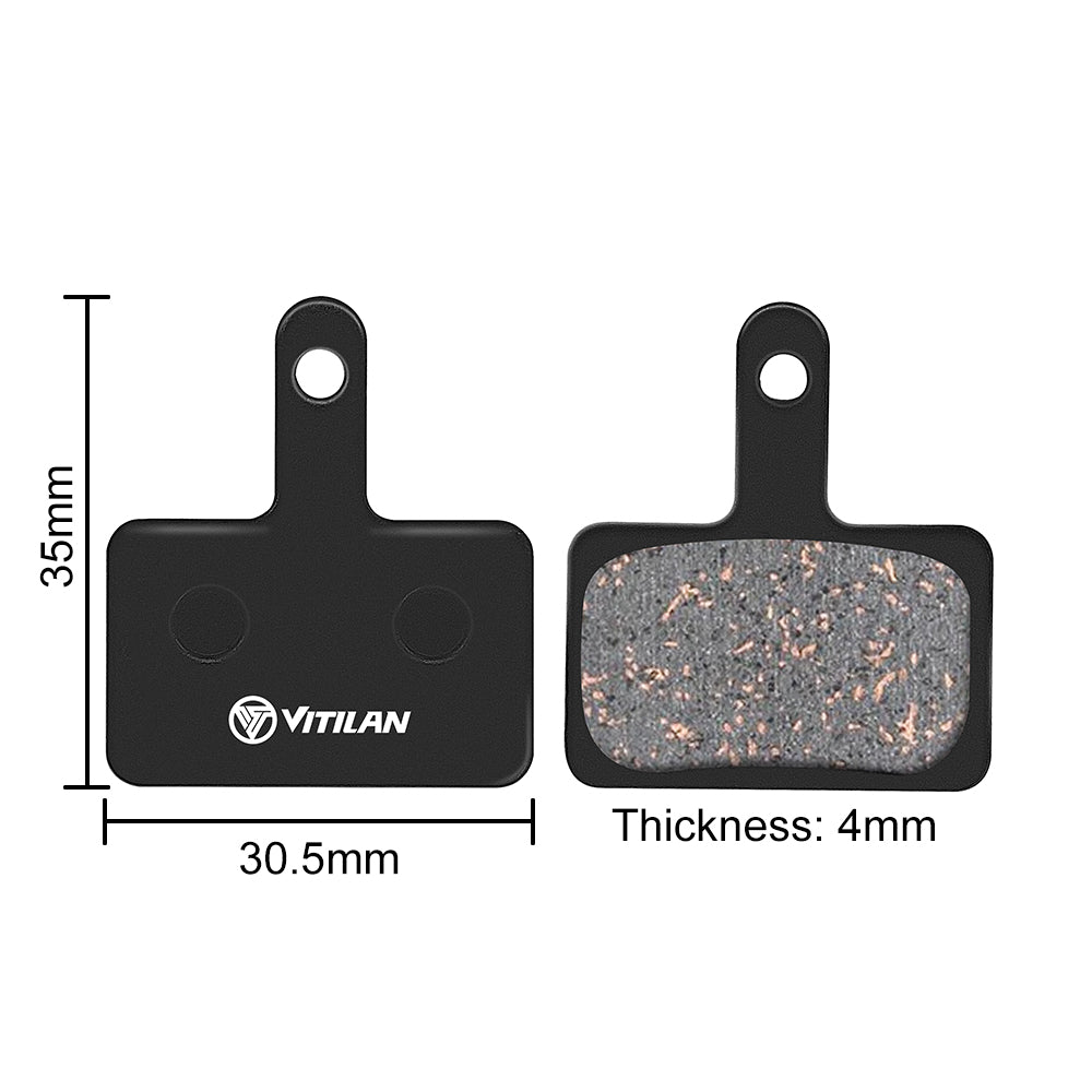 Carbon Ceramic & Ketone Resin Metal Disc Brake Pads for V3 & All E-Bikes