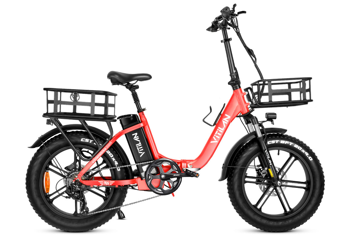 U7 Step-thru Foldable Fat Tire Electric Bike U7 Step-thru Foldable Fat Tire Electric Bike