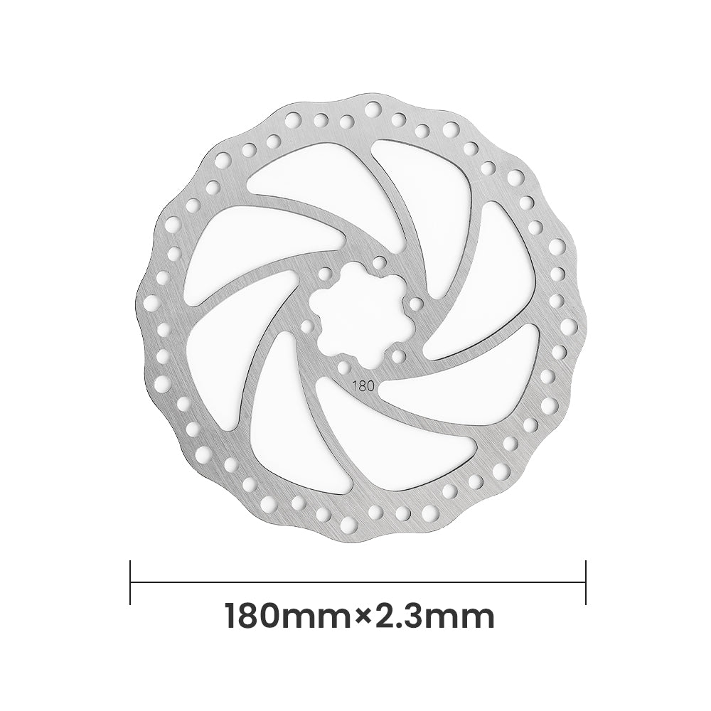 Logan Bike Disc Brake Kit, Aluminum Front and Rear Caliper, Full Aluminum Alloy Bicycle Brake Lever, 160/180mm Rotor