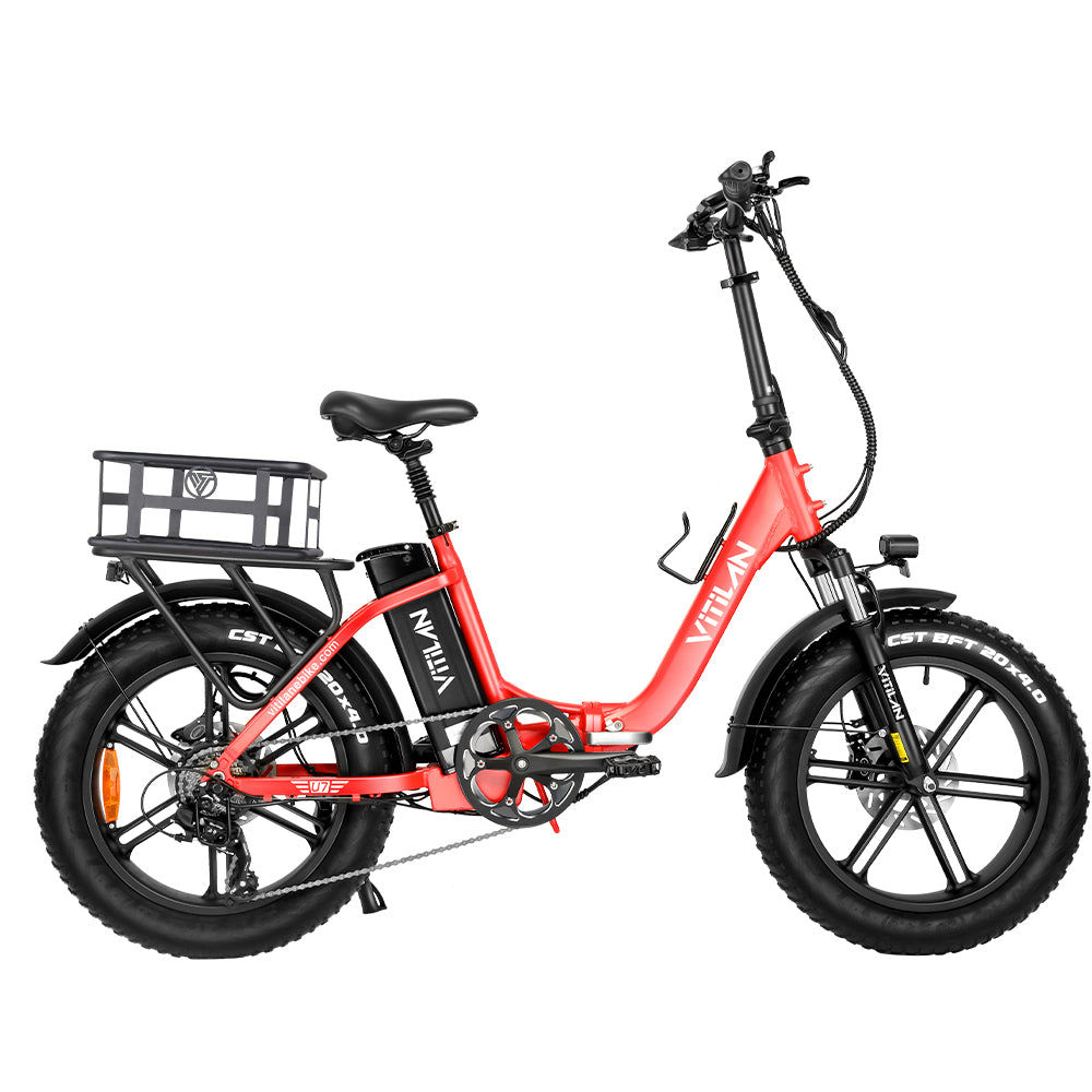 Rear Basket for All Electric Bike