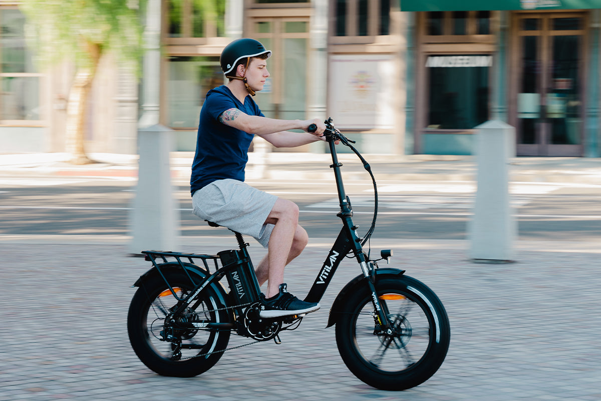 U7 Step-thru Foldable Fat Tire Electric Bike