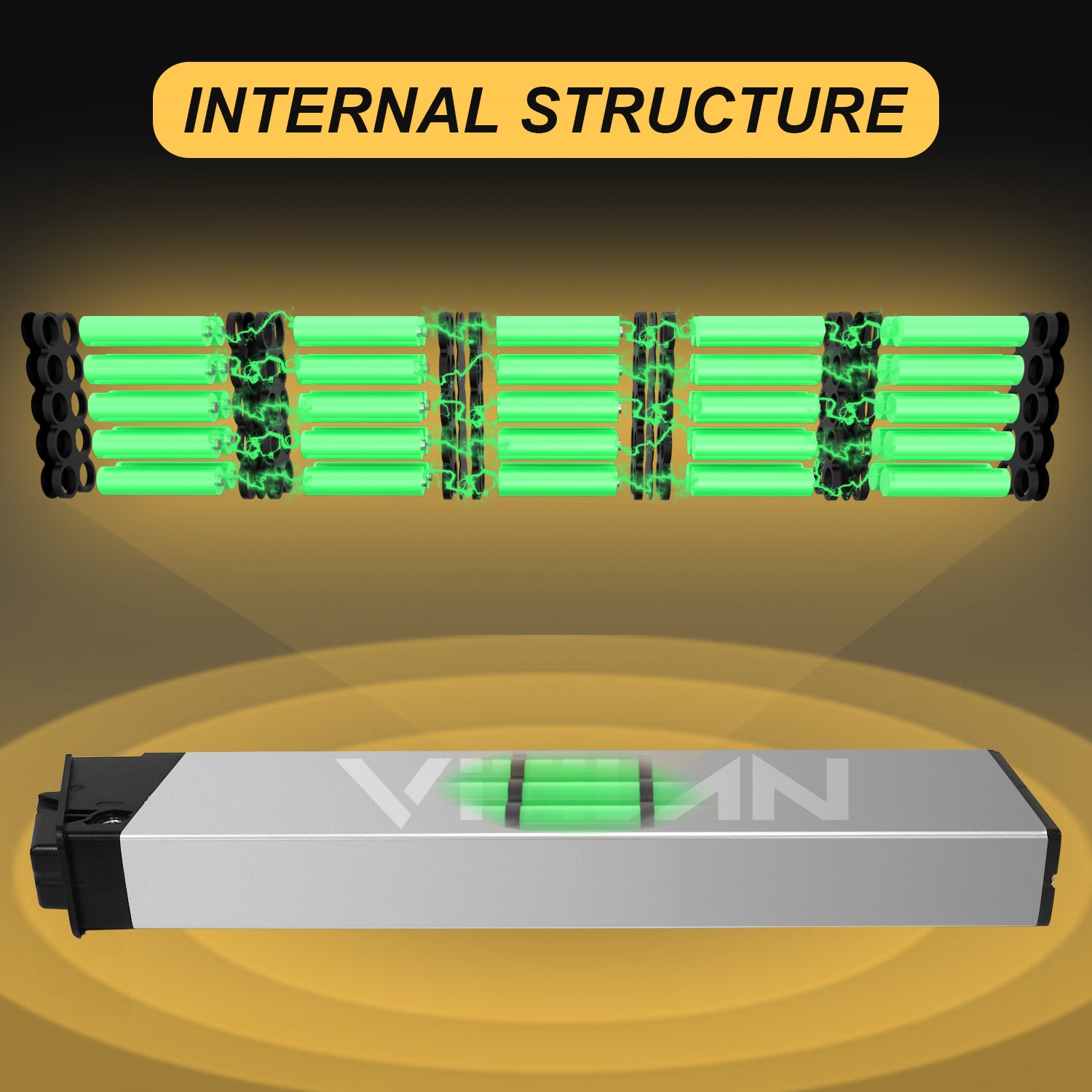 V3 Series Power Swappable Ebike Battery with Charge