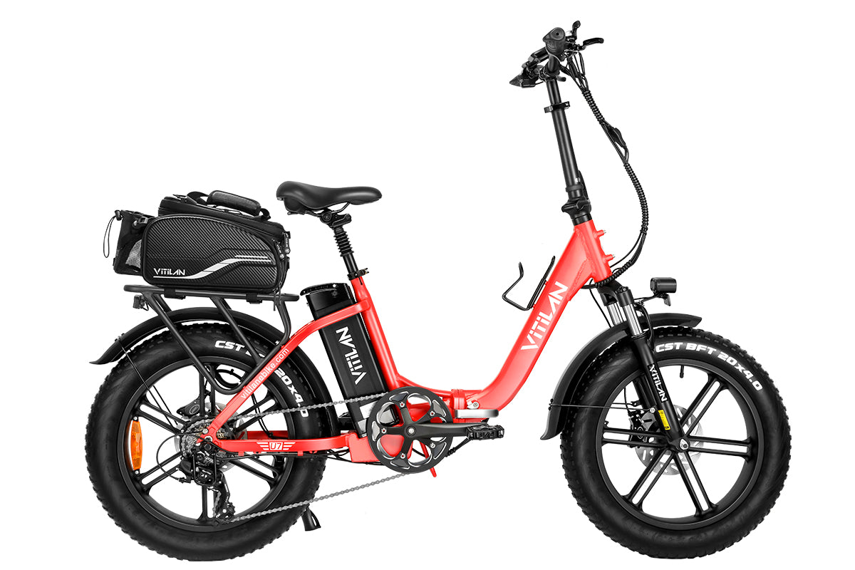 U7 Step-thru Foldable Fat Tire Electric Bike