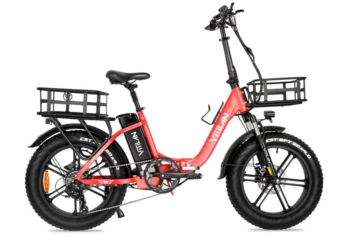 U7 Step-thru Foldable Fat Tire Electric Bike