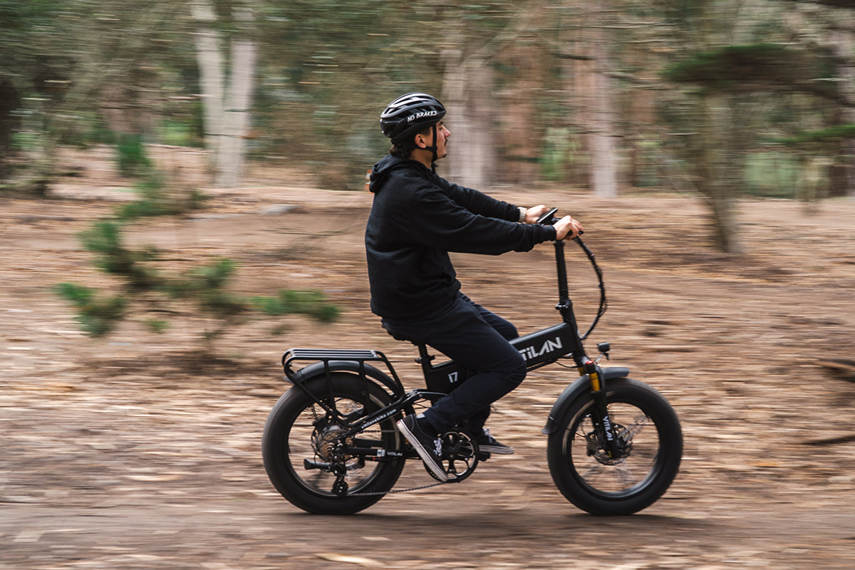 I7 Pro Folding Full Suspension Electric Bike