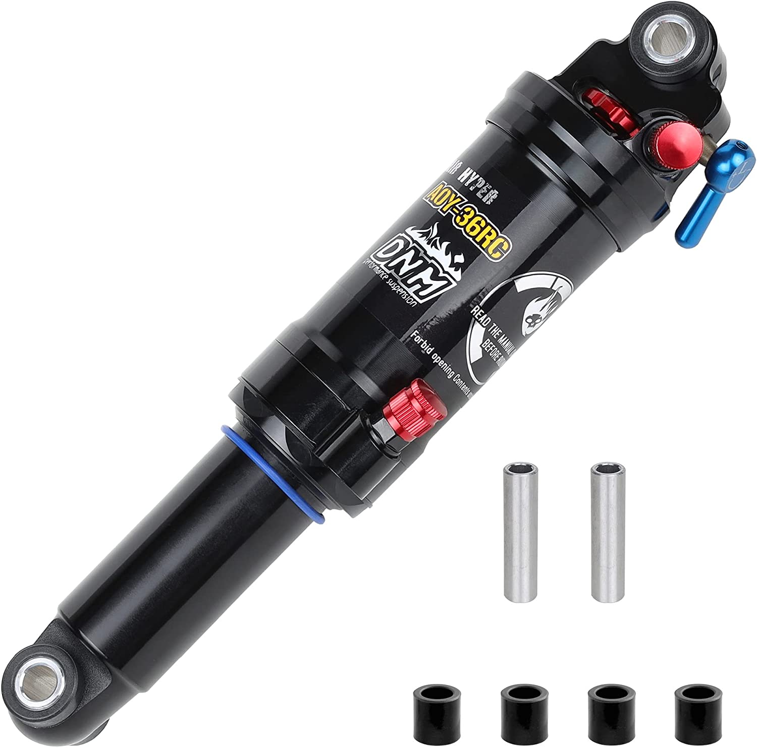 DNM Damping 3 System Mountain Bike Air Rear Shock Rebound/Lock Out/Air Pressure Adjustable Used in I7PRO