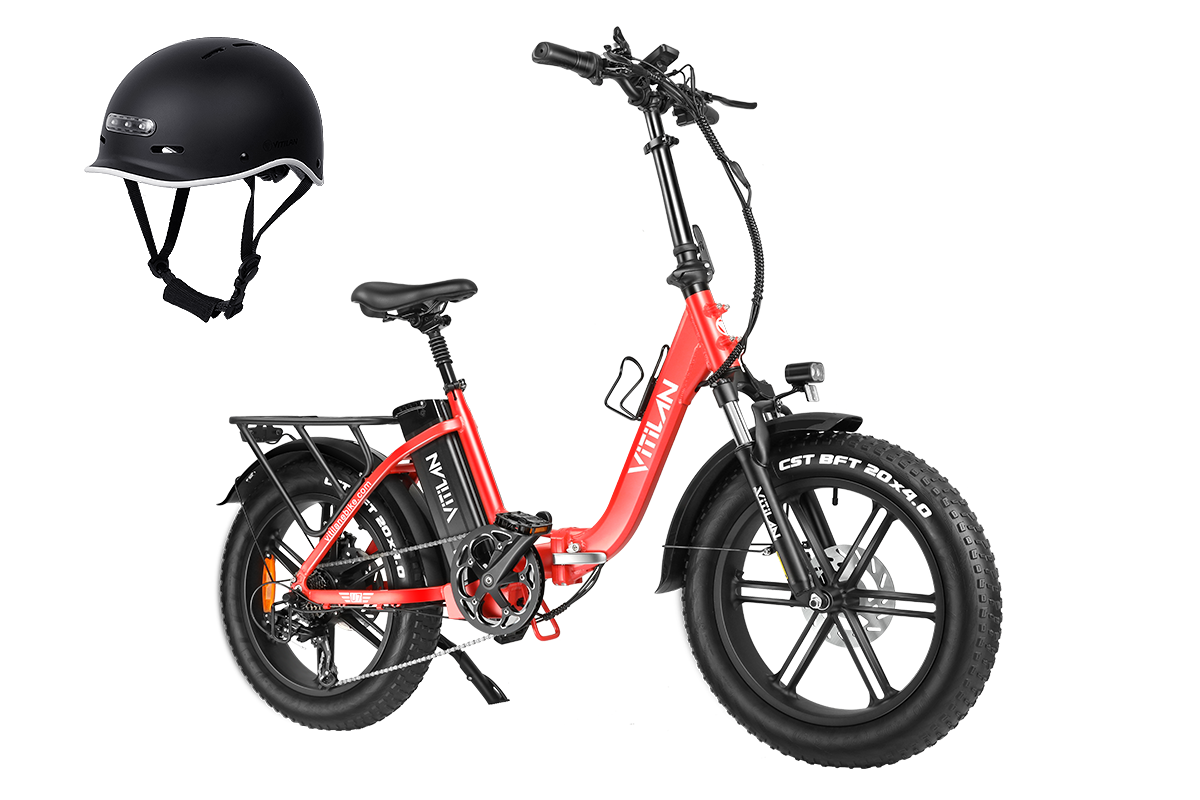 U7 Step-thru Foldable Fat Tire Electric Bike