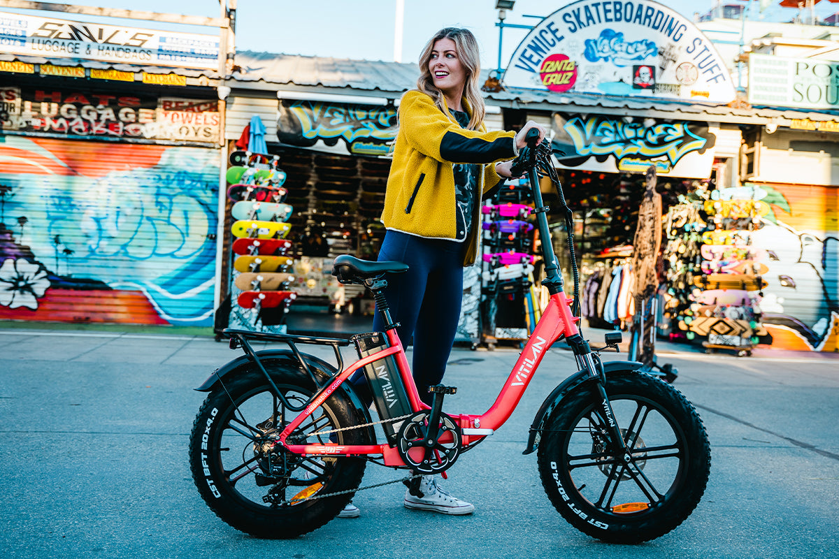 U7 Step-thru Foldable Fat Tire Electric Bike